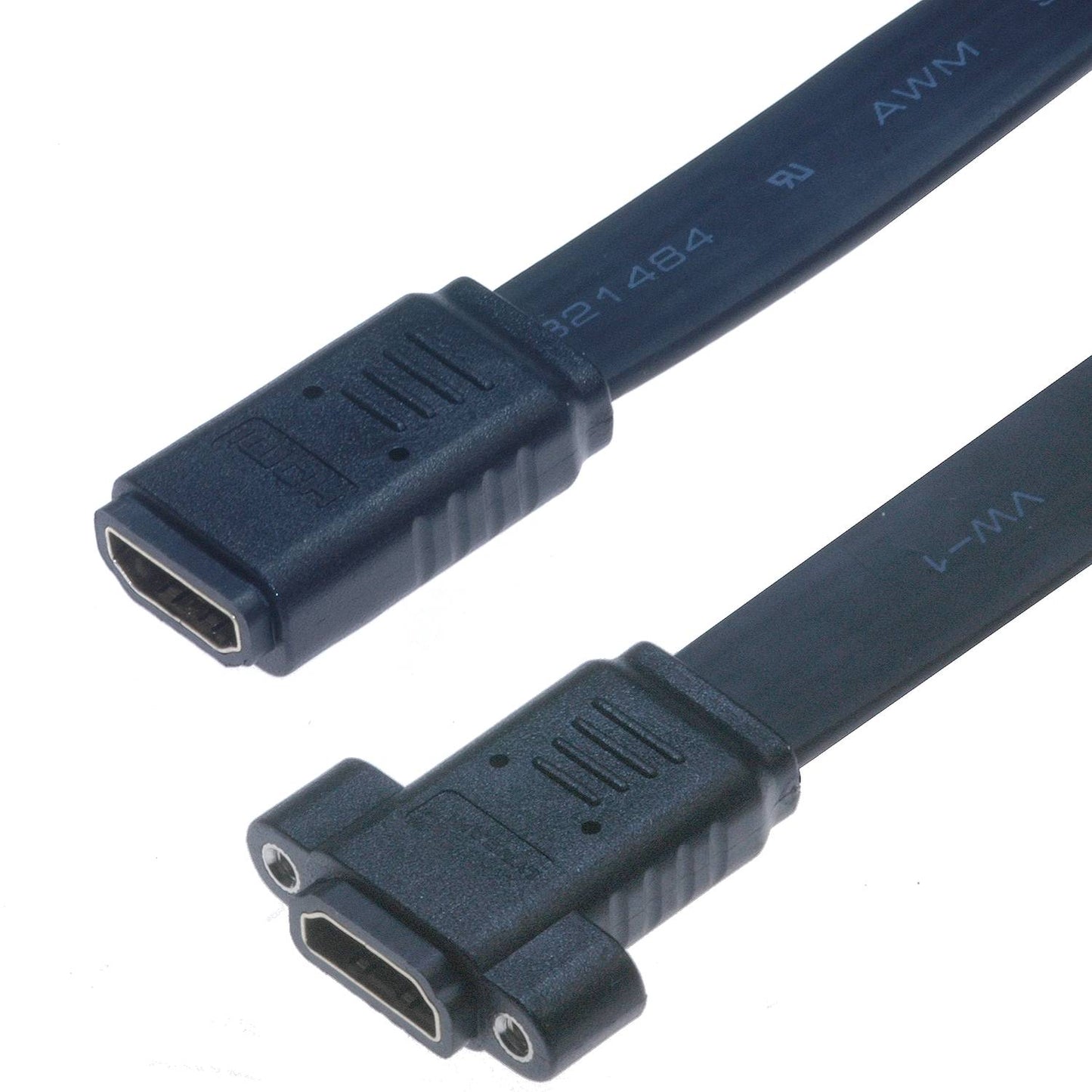 Lyndahl HDMI 1.4 Flach-Adapterkabel f. Frontplattenmontage (AF/AF)
