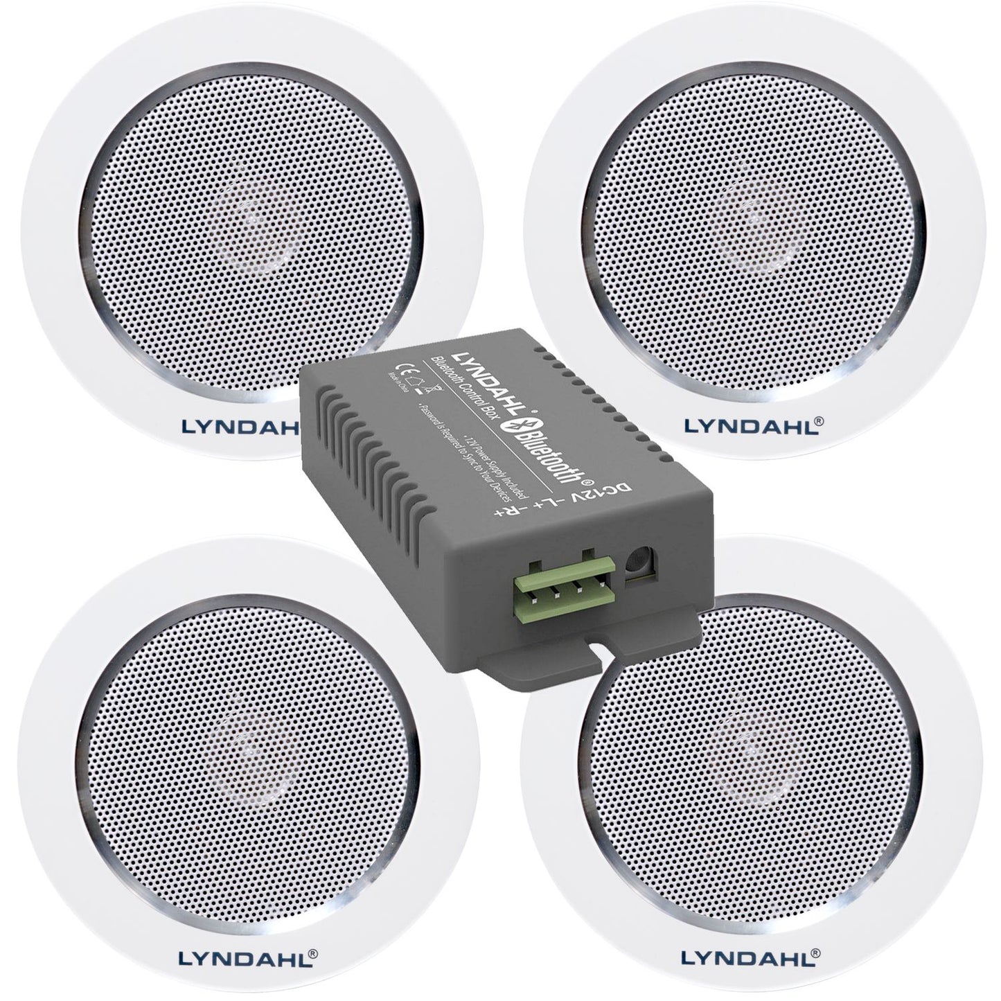 LYNDAHL Lautsprecher-Set, CS200BT-AMP und CS120AL, mit 2 oder 4 Lautsprechern